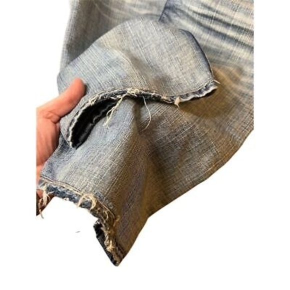 Buffalo David Bitton Men's Straight Jeans Blue Size 32x27 Medium Wash - Picture 3 of 11